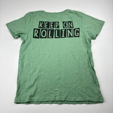 Load image into Gallery viewer, Boys Cotton On, green cotton tee / top, skate, FUC, size 7,  
