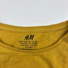 Load image into Gallery viewer, Girls H&amp;M, stretchy long sleeve tee / top, GUC, size 7-8,  