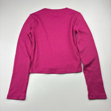 Load image into Gallery viewer, Girls Target, pink ribbed long sleeve top, small marks, FUC, size 8,  