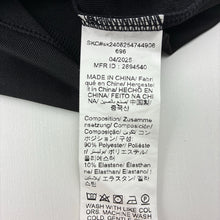 Load image into Gallery viewer, Girls SHEIN, black zip up activewear top, EUC, size 8,  