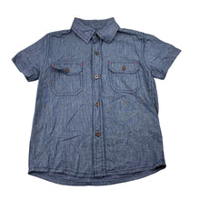Load image into Gallery viewer, Boys Pumpkin Patch, lightweight cotton short sleeve shirt, GUC, size 4,  