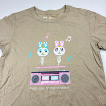 Load image into Gallery viewer, Girls Uniqlo, Animal Crossing New Horizons cotton tee / top, EUC, size 3-4,  