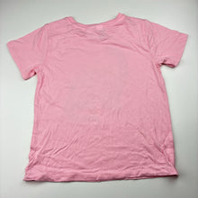 Load image into Gallery viewer, Girls Anko, pink cotton pyjama tee / top, dinosaur, EUC, size 7,  
