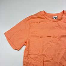 Load image into Gallery viewer, Unisex KID, coral cotton tee / top, EUC, size 10,  
