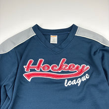 Load image into Gallery viewer, Boys GYMBOREE, long sleeve ICE HOCKEY jersey / top, GUC, size 8,  