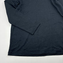Load image into Gallery viewer, Unisex Uniqlo, HEATTECH extra warm black long sleeve top, GUC, size 5-6,  