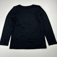 Load image into Gallery viewer, Unisex Uniqlo, HEATTECH extra warm black long sleeve top, GUC, size 5-6,  