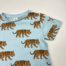 Load image into Gallery viewer, Boys Target, cotton pyjama tee / top, tigers, FUC, size 3,  