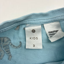 Load image into Gallery viewer, Boys Target, cotton pyjama tee / top, tigers, FUC, size 3,  