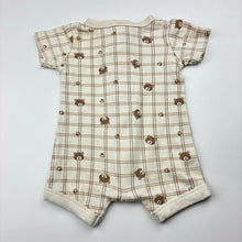 Load image into Gallery viewer, Boys Baby Berry, cotton zip romper, bears, FUC, size 000,  