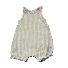 Load image into Gallery viewer, Girls Dymples, lightweight crinkle cotton romper, GUC, size 00,  