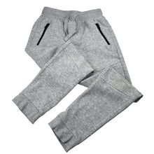 Load image into Gallery viewer, Boys Target, grey fleece lined track pants, Inside leg: 51cm, FUC, size 7,  