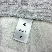 Load image into Gallery viewer, Boys Target, grey fleece lined track pants, Inside leg: 51cm, FUC, size 7,  