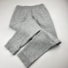 Load image into Gallery viewer, Boys Target, grey fleece lined track pants, Inside leg: 51cm, FUC, size 7,  