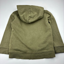 Load image into Gallery viewer, Boys Target, khaki fleece lined hoodie sweater, dinosaur, FUC, size 6,  