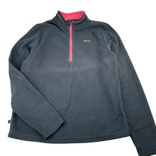 Load image into Gallery viewer, Girls QUECHUA, grey fleece sweater / jumper, no size, armpit to armpit: 40cm, shoulder to cuff: 53.5cm, FUC, size 12-14,  
