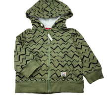 Load image into Gallery viewer, Boys Sprout, cotton fleece lined zip hoodie sweater, FUC, size 1,  