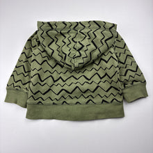 Load image into Gallery viewer, Boys Sprout, cotton fleece lined zip hoodie sweater, FUC, size 1,  