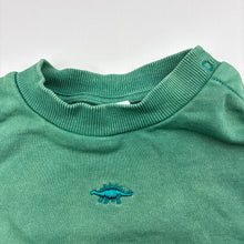 Load image into Gallery viewer, Boys Baby Berry, fleece lined sweater / jumper, dinosaur, FUC, size 1,  