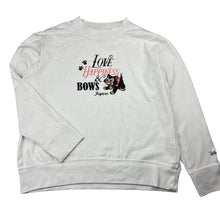 Load image into Gallery viewer, Girls Uniqlo, Disney Pinocchio Figaro cotton long sleeve top, light marks, FUC, size 9-10,  
