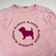 Load image into Gallery viewer, Girls BLUEDOG, pink cotton sweater / jumper, FUC, size 11,  