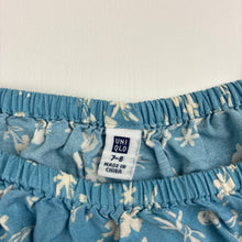 Load image into Gallery viewer, Girls Uniqlo, lightweight viscose floral dress, EUC, size 7-8, L: 66cm