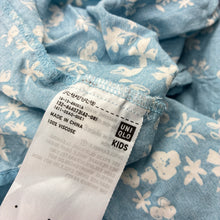 Load image into Gallery viewer, Girls Uniqlo, lightweight viscose floral dress, EUC, size 7-8, L: 66cm