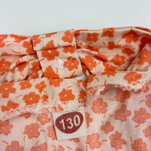 Load image into Gallery viewer, Girls lightweight, floral cotton dress, FUC, size 8, L: 63cm