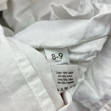 Load image into Gallery viewer, Girls George, lined cotton dress, GUC, size 8-9, L: 69cm