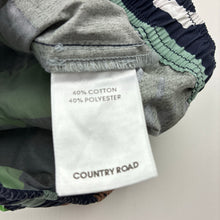 Load image into Gallery viewer, Boys Country Road, cotton blend board shorts, elasticated, dinosaurs, GUC, size 2,  