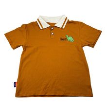 Load image into Gallery viewer, Boys KQW, polo shirt top, dinosaurs, EUC, size 6,  