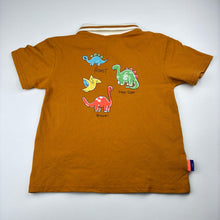 Load image into Gallery viewer, Boys KQW, polo shirt top, dinosaurs, EUC, size 6,  