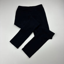 Load image into Gallery viewer, Girls Brilliant Basics, black stretchy leggings, Inside leg: 44cm, FUC, size 6,  