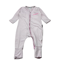 Load image into Gallery viewer, Girls Bonds, zip wondersuit / zippy / romper, GUC, size 0000,  