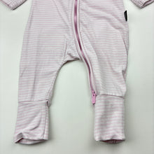 Load image into Gallery viewer, Girls Bonds, zip wondersuit / zippy / romper, GUC, size 0000,  