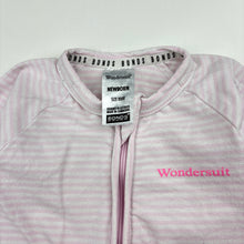 Load image into Gallery viewer, Girls Bonds, zip wondersuit / zippy / romper, GUC, size 0000,  