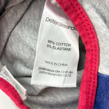 Load image into Gallery viewer, Unisex Peter Alexander, stretchy coverall / romper, rabbit, wash fade &amp; pilling, FUC, size 00,  