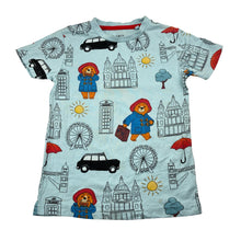 Load image into Gallery viewer, Unisex Next, Paddington Bear cotton tee / top, mark lower front, FUC, size 4-5,  