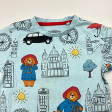 Load image into Gallery viewer, Unisex Next, Paddington Bear cotton tee / top, mark lower front, FUC, size 4-5,  