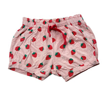 Load image into Gallery viewer, Girls Baby Berry, lightweight cotton shorts, elasticated, FUC, size 1,  