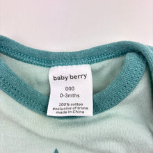 Load image into Gallery viewer, Unisex Baby Berry, cotton singletsuit romper, GUC, size 000,  