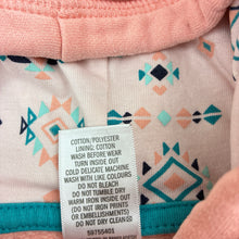 Load image into Gallery viewer, Girls Target, fleece lined hoodie sweater, marks front &amp; cuffs, FUC, size 4,  