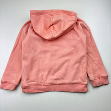 Load image into Gallery viewer, Girls Target, fleece lined hoodie sweater, marks front &amp; cuffs, FUC, size 4,  
