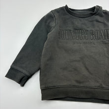 Load image into Gallery viewer, Unisex Country Road, fleece lined embroidered heritage cotton sweater, wash fade, FUC, size 1,  