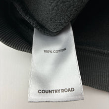 Load image into Gallery viewer, Unisex Country Road, fleece lined embroidered heritage cotton sweater, wash fade, FUC, size 1,  