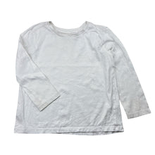 Load image into Gallery viewer, Unisex Anko, white cotton long sleeve tee / top, FUC, size 4,  