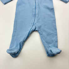 Load image into Gallery viewer, Unisex Dymples, cotton zip coverall / romper, GUC, size 0000,  