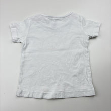 Load image into Gallery viewer, Unisex Anko, white cotton tee / top, EUC, size 00,  