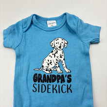 Load image into Gallery viewer, Boys Baby Berry, cotton bodysuit / romper, grandpa, EUC, size 000,  