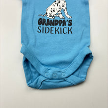 Load image into Gallery viewer, Boys Baby Berry, cotton bodysuit / romper, grandpa, EUC, size 000,  